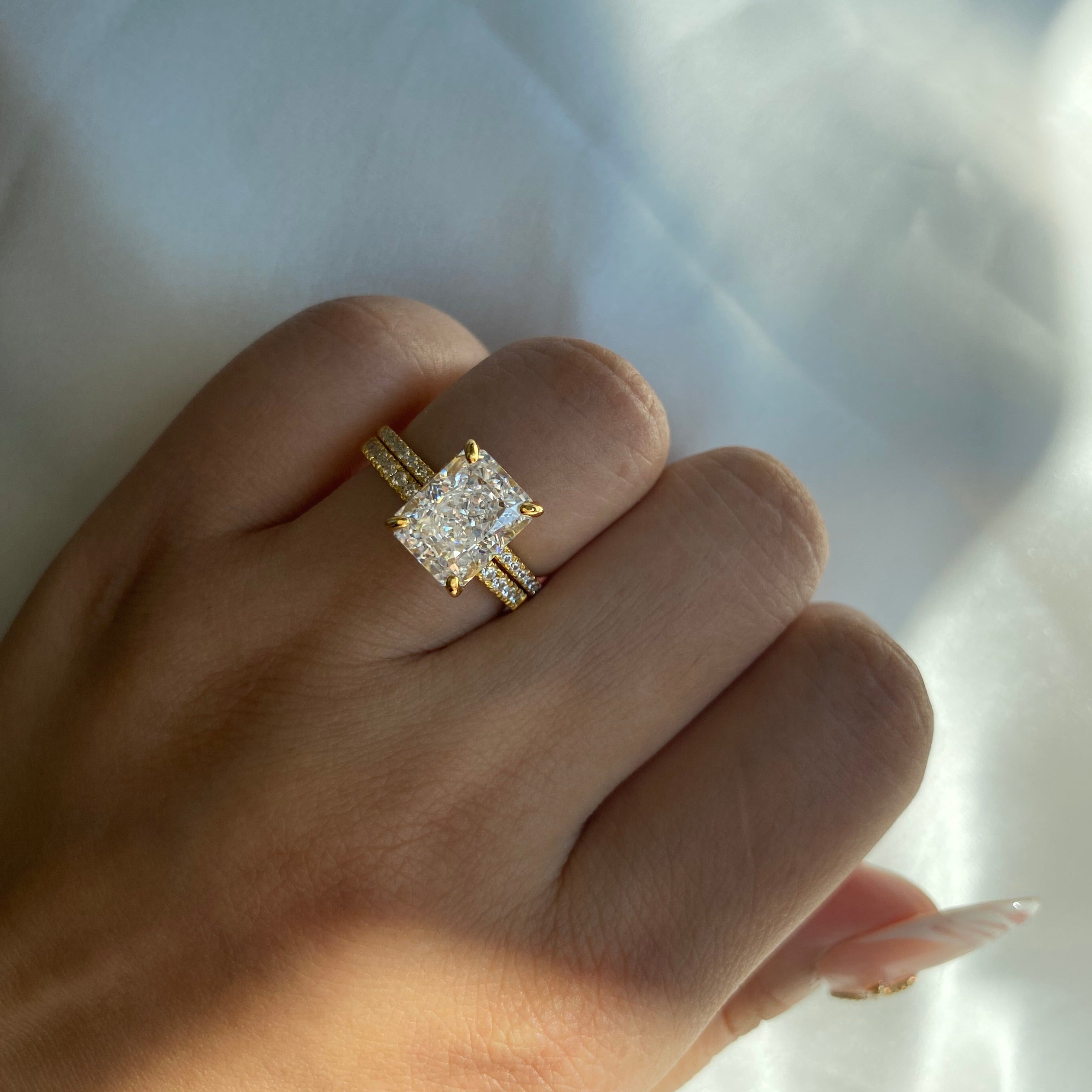 'GOLD PARFAIT' RING SET