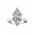 'ALESSANDRA' MOISSANITE RING