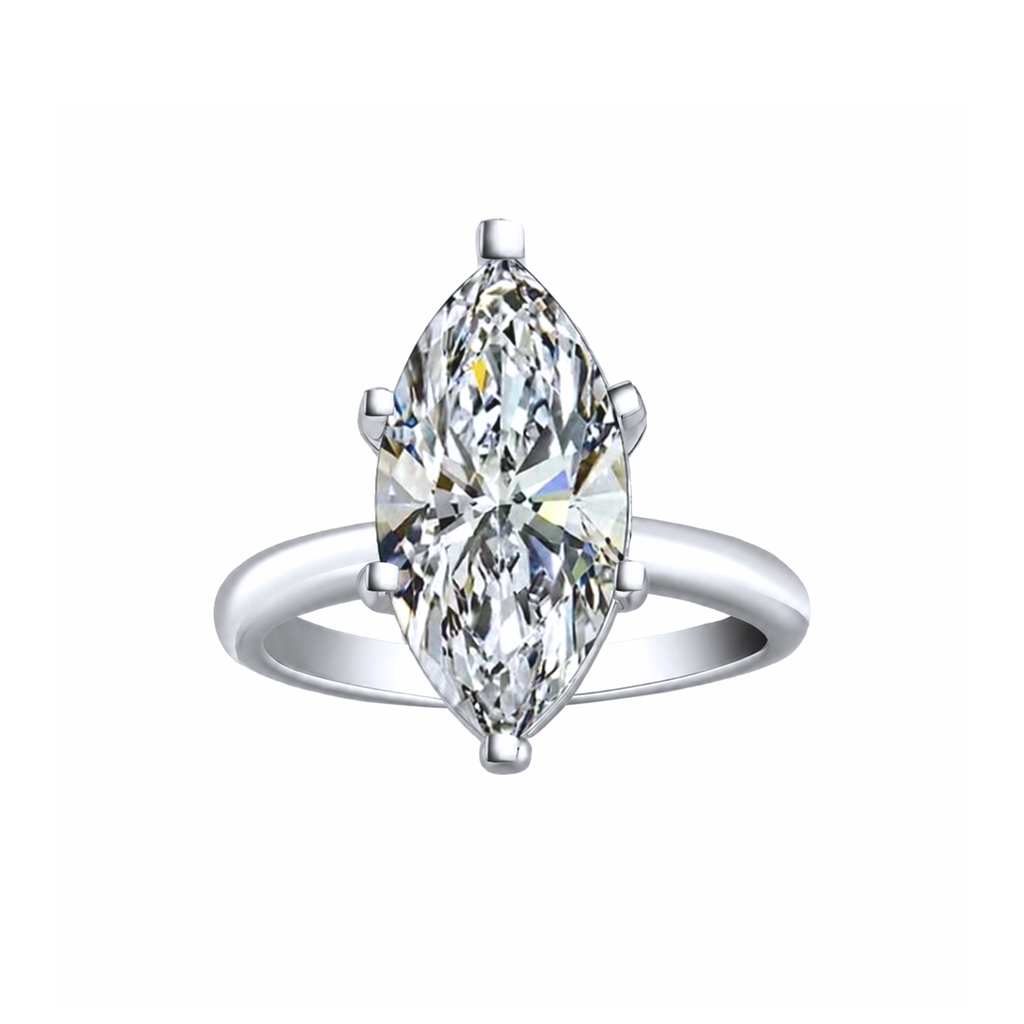 'ALESSANDRA' MOISSANITE RING