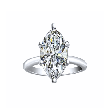 'ALESSANDRA' MOISSANITE RING