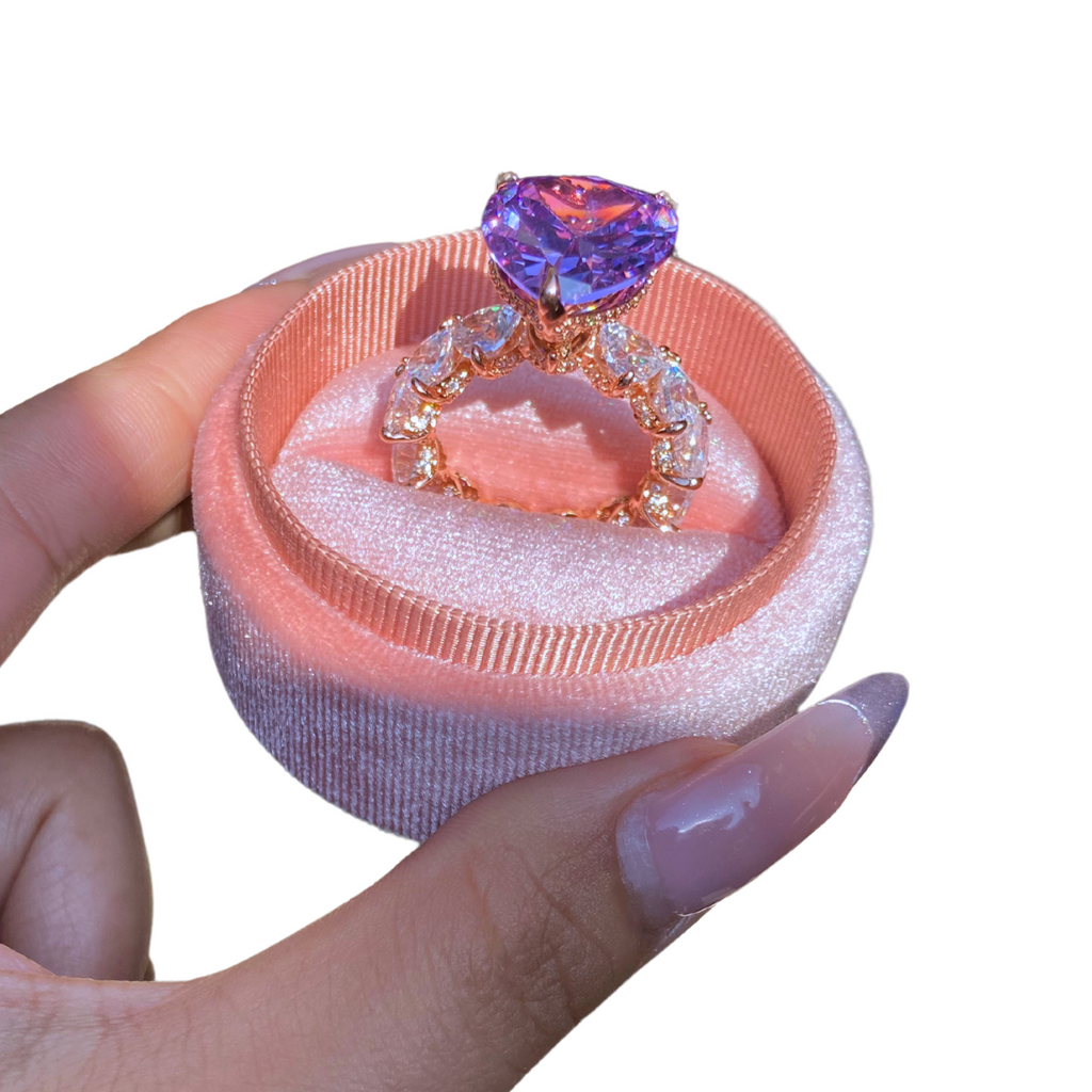 'JASMINE PRINCESS HEART' RING