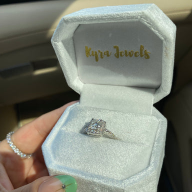'WIFE GOALS' RING - 1CT MOISSANITE
