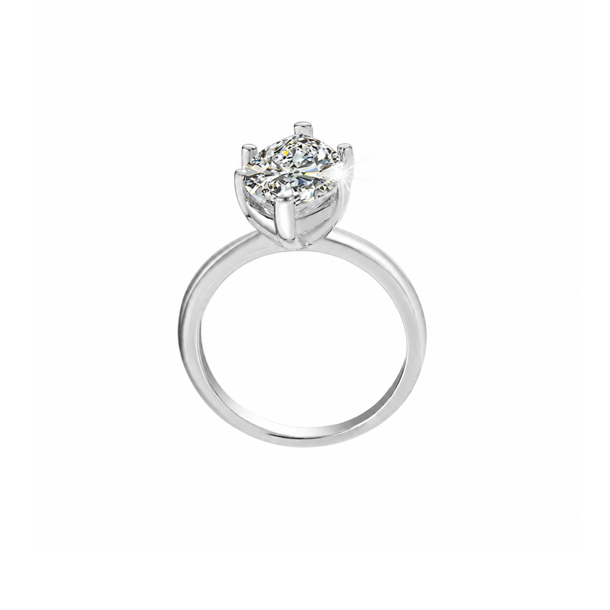 'ALESSANDRA' MOISSANITE RING