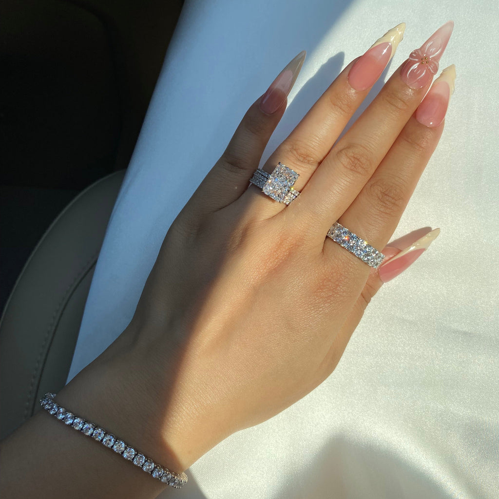 'MARRY ME' WEDDING RING SET
