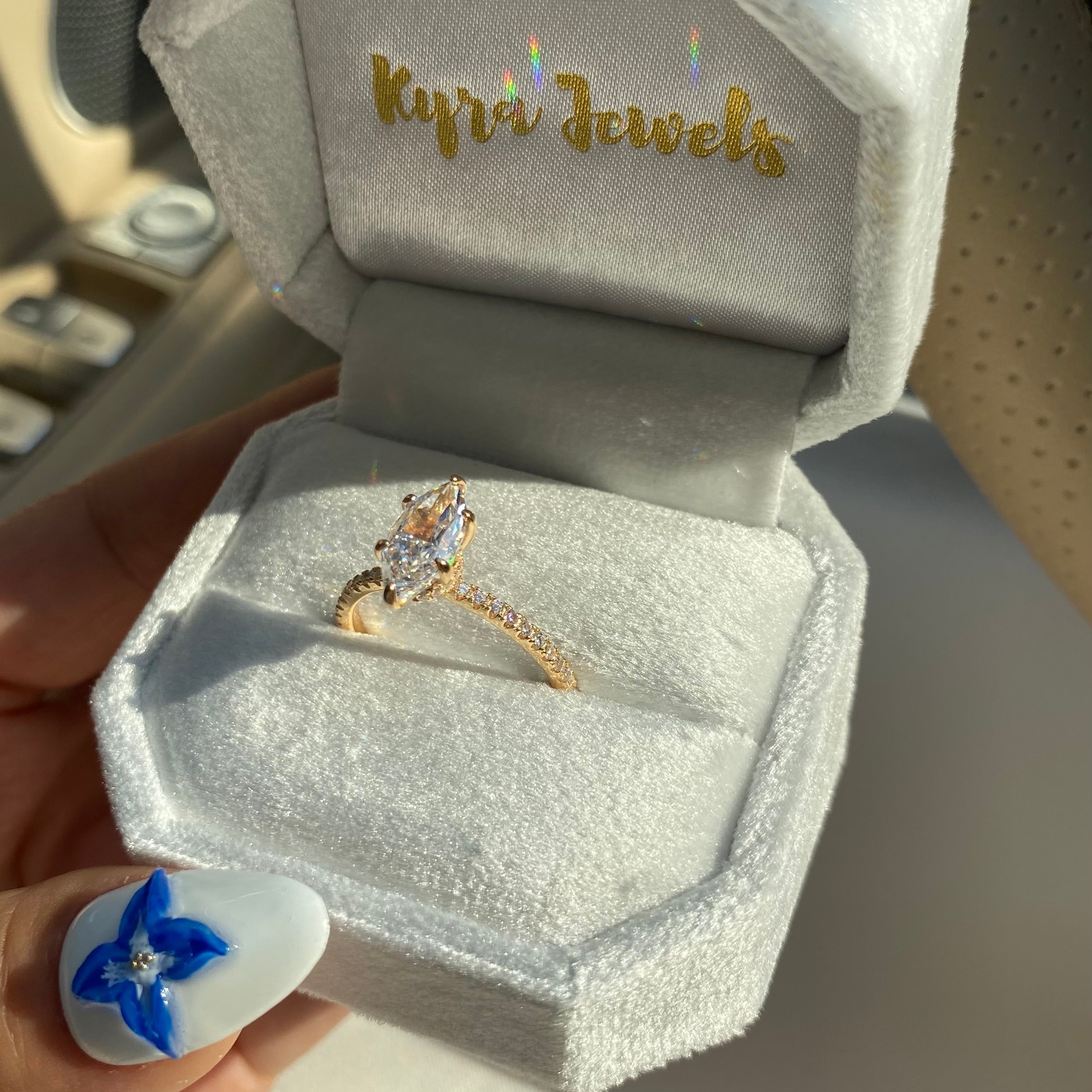 'VALENTINA' RING - ROSE GOLD RING