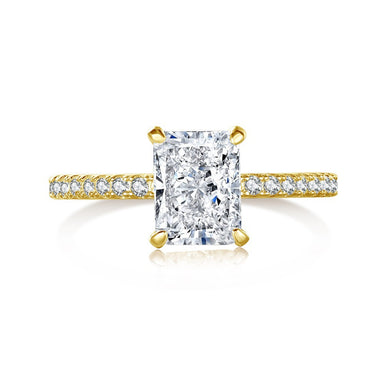 'TINY DIAMANTÉ' GOLD RING