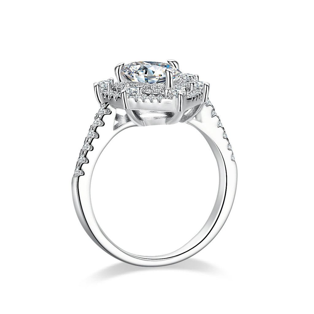 'BEVERLY' RING - 3CT MOISSANITE