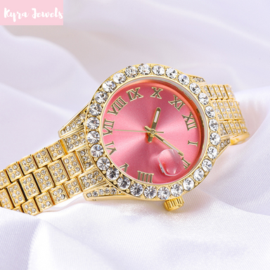 MINI ICY WATCH-GOLD