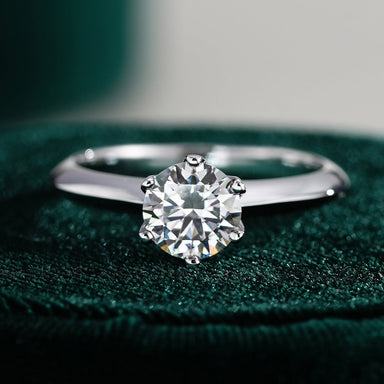 'LOVE FLEX' RING - 1CT MOISSANITE