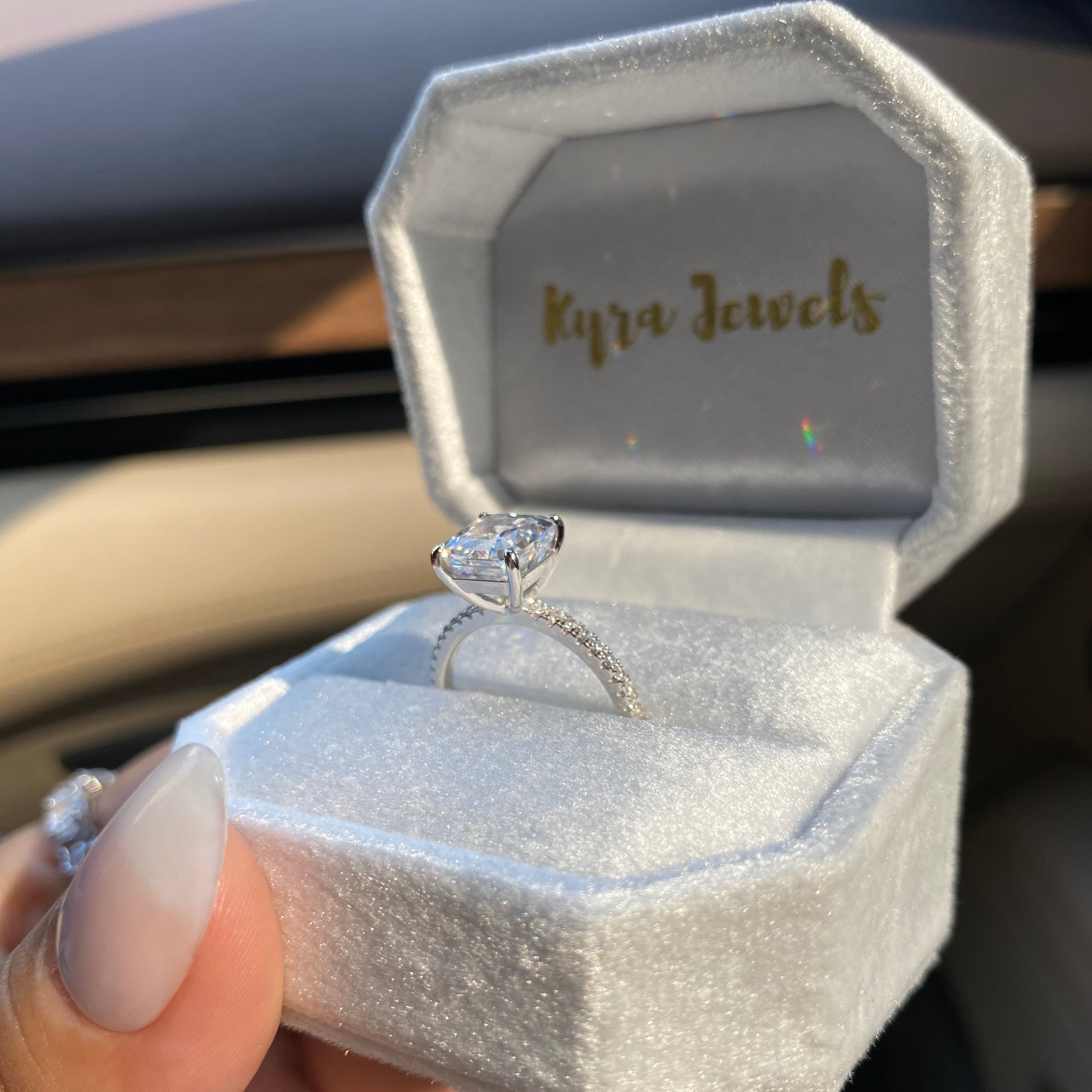 'SUGAR DIAMANTÉ' RING