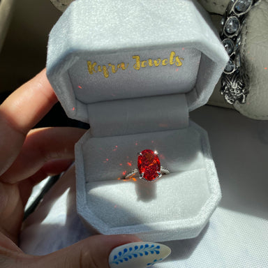 'RUBY SUNSET' RING
