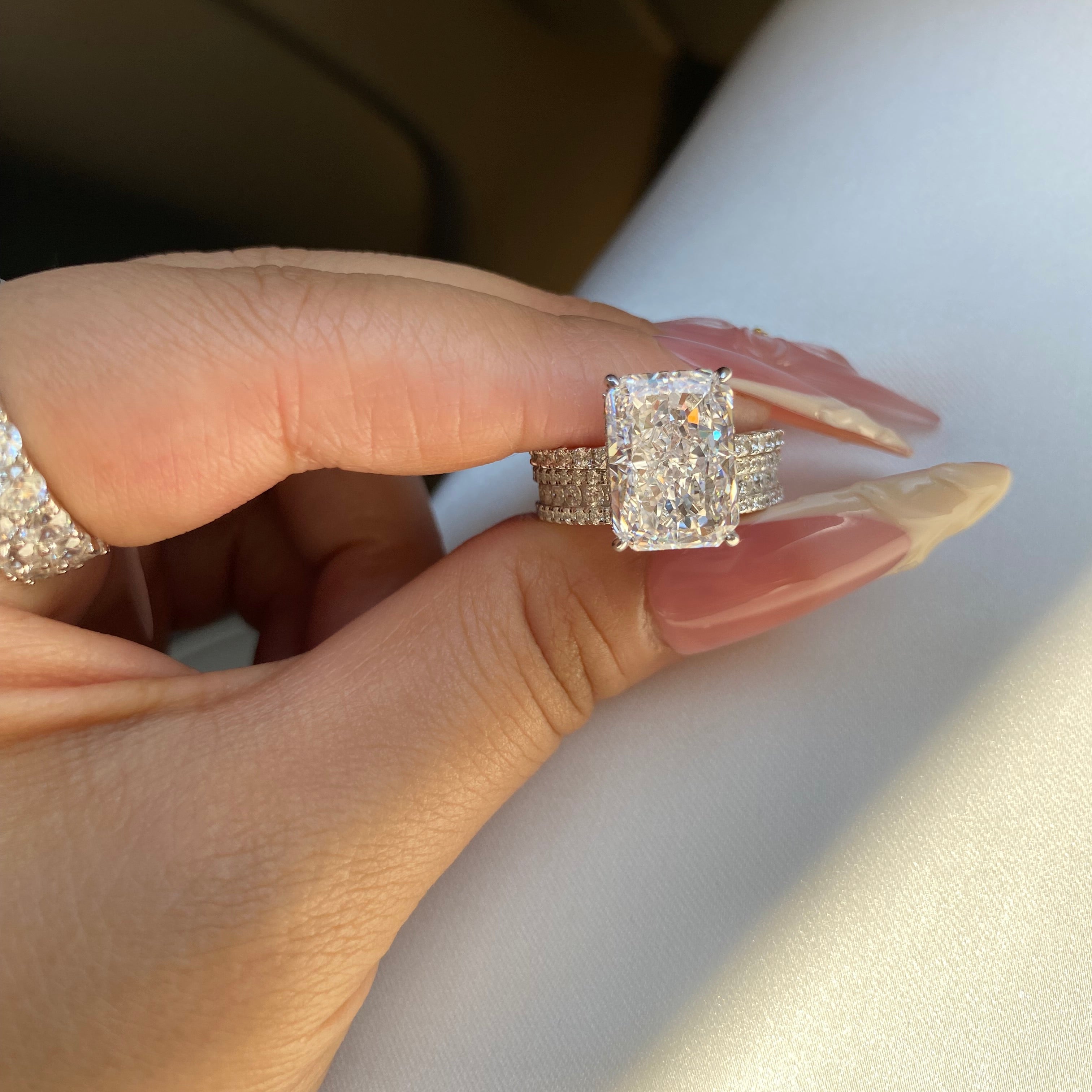 'MARRY ME' WEDDING RING SET