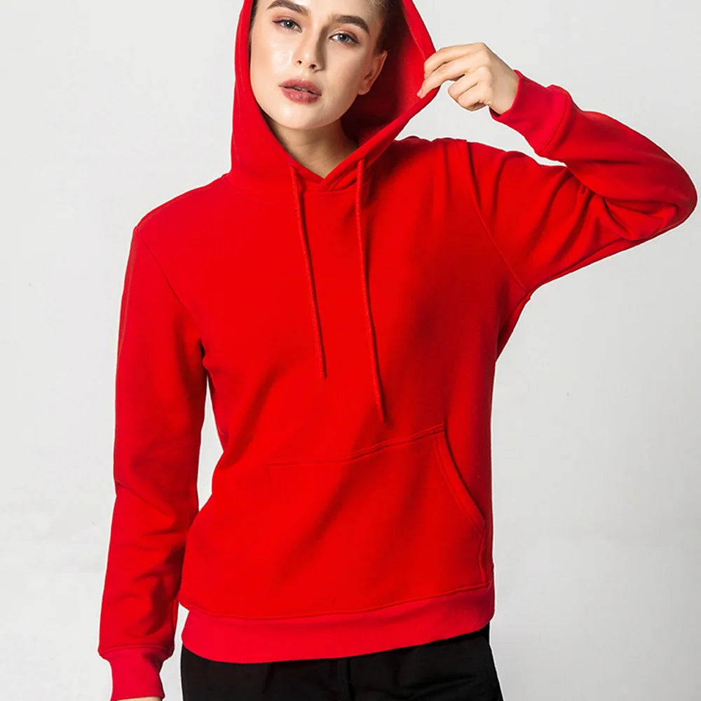 Unisex Classic Versatile Solid Color Clothing Pullover