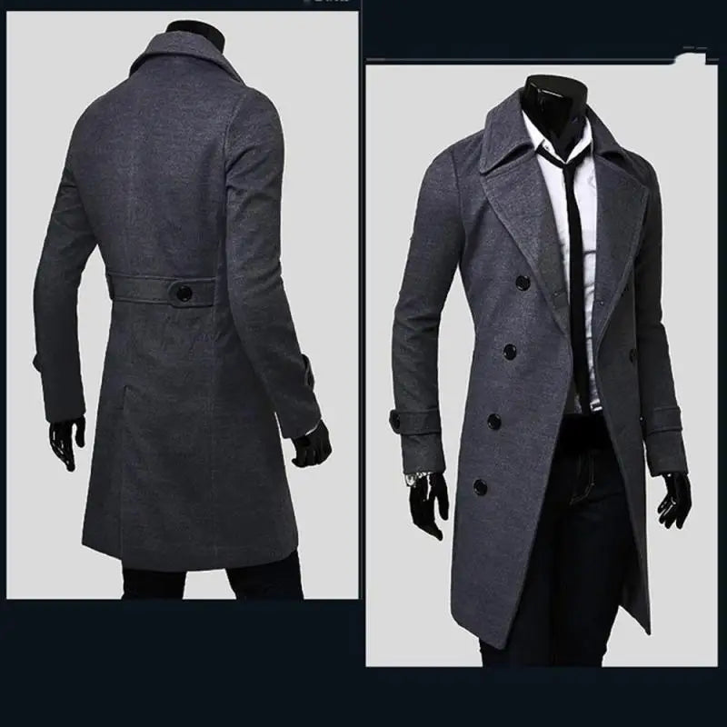 Jacket Long Trench Coat