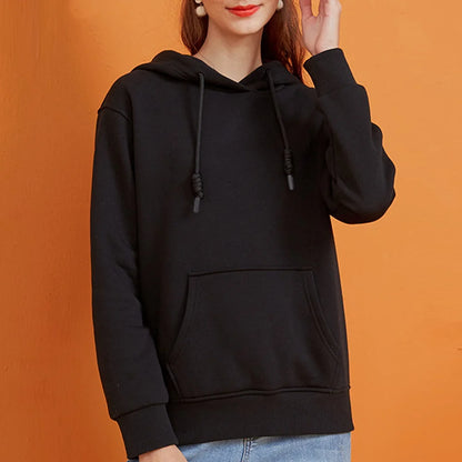 Unisex Classic Versatile Solid Color Clothing Pullover