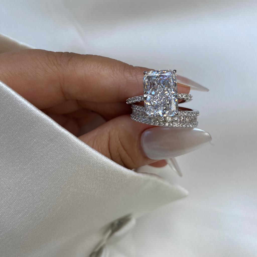'MARRY ME' WEDDING RING SET