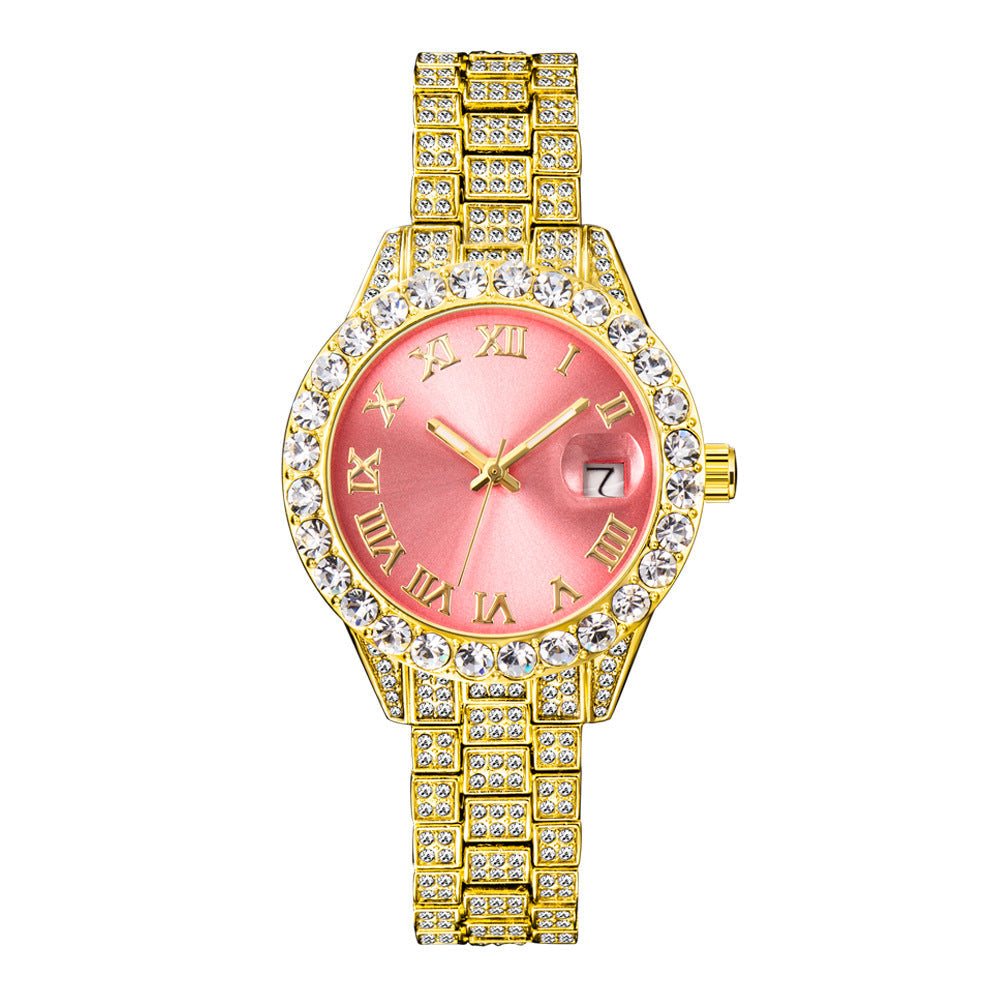 MINI ICY WATCH-GOLD