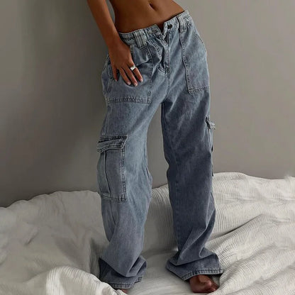 low waisted jeans