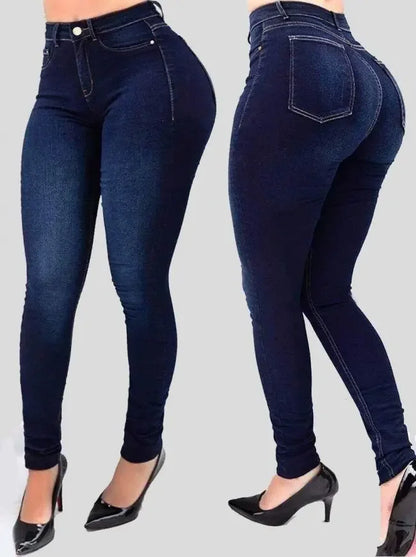 Pure color jeans