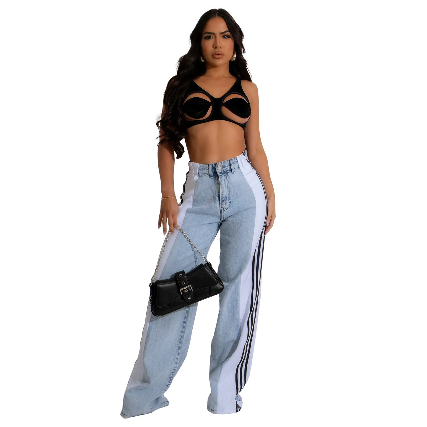 High Waist Wide Leg Pants