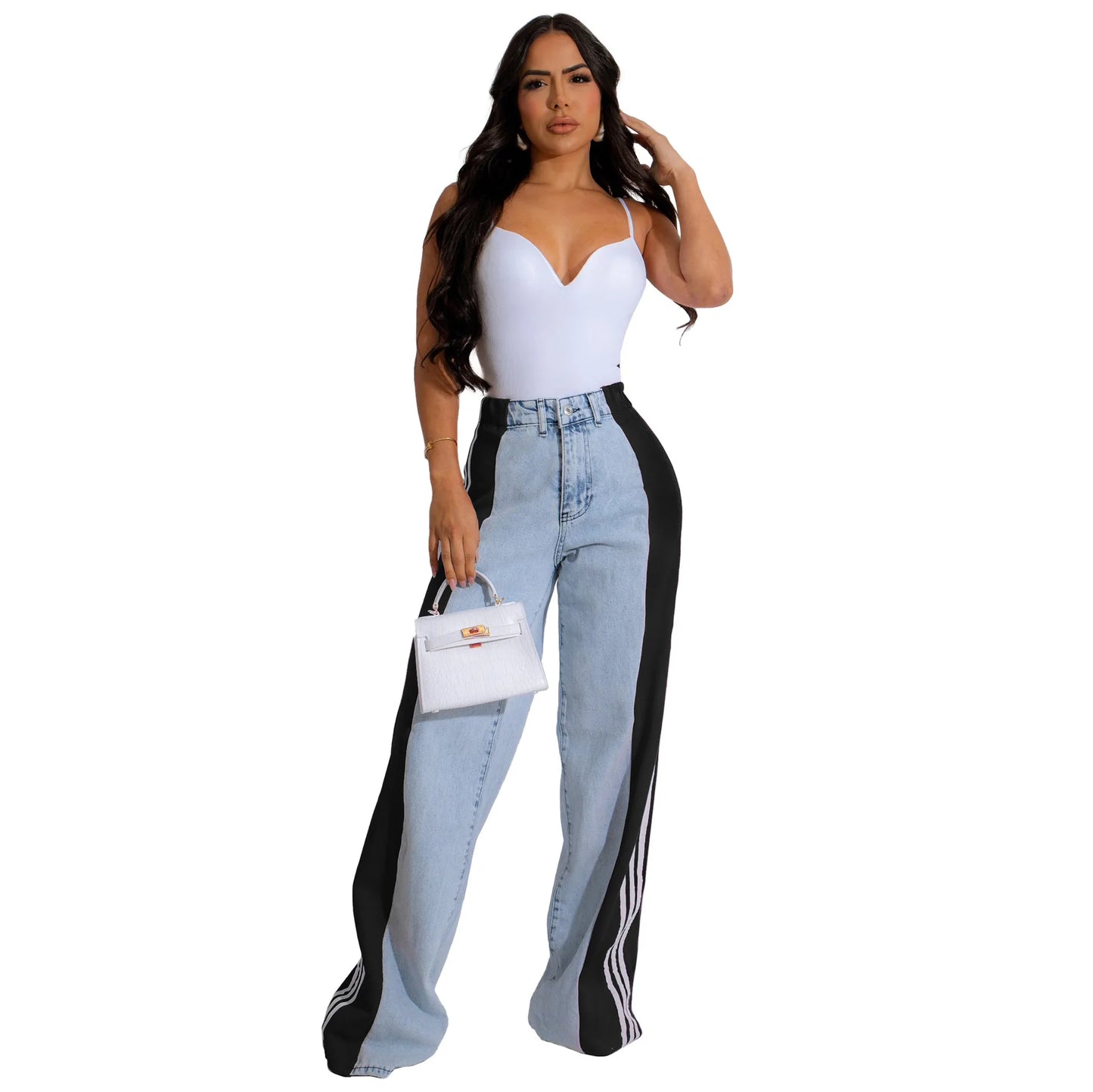 High Waist Wide Leg Pants