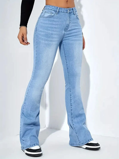 Flare Stretch Moustache Jeans