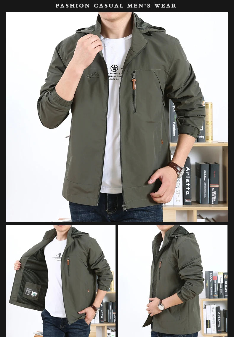 Tactics Military Casual Jacket Men