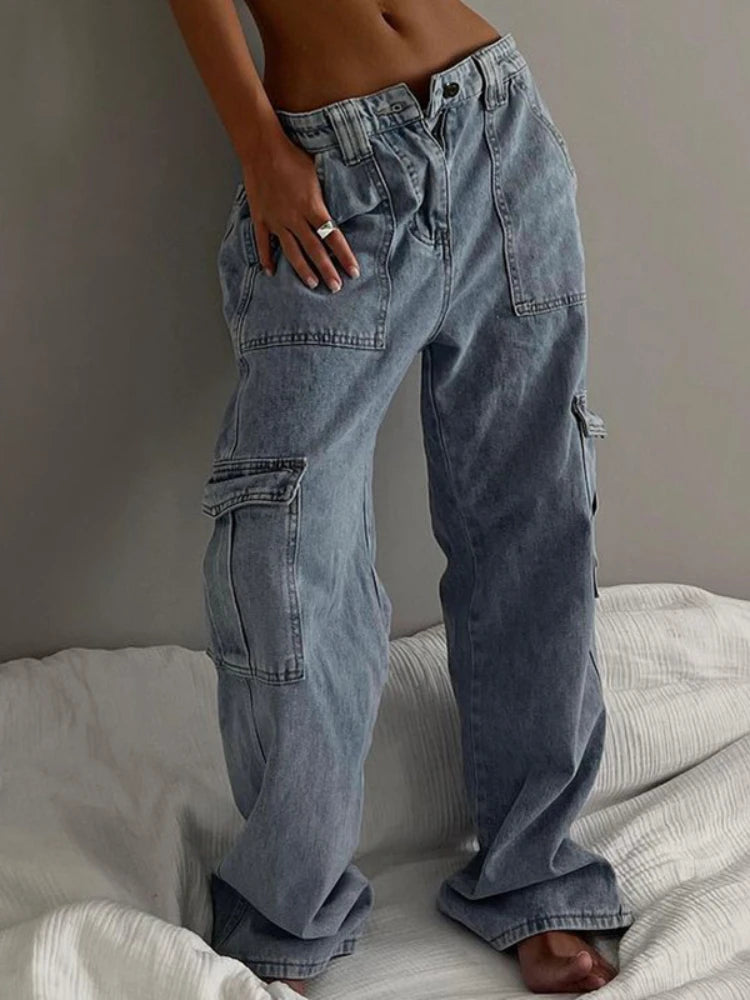 low waisted jeans