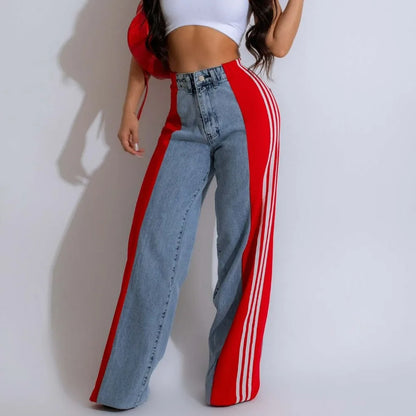 High Waist Wide Leg Pants