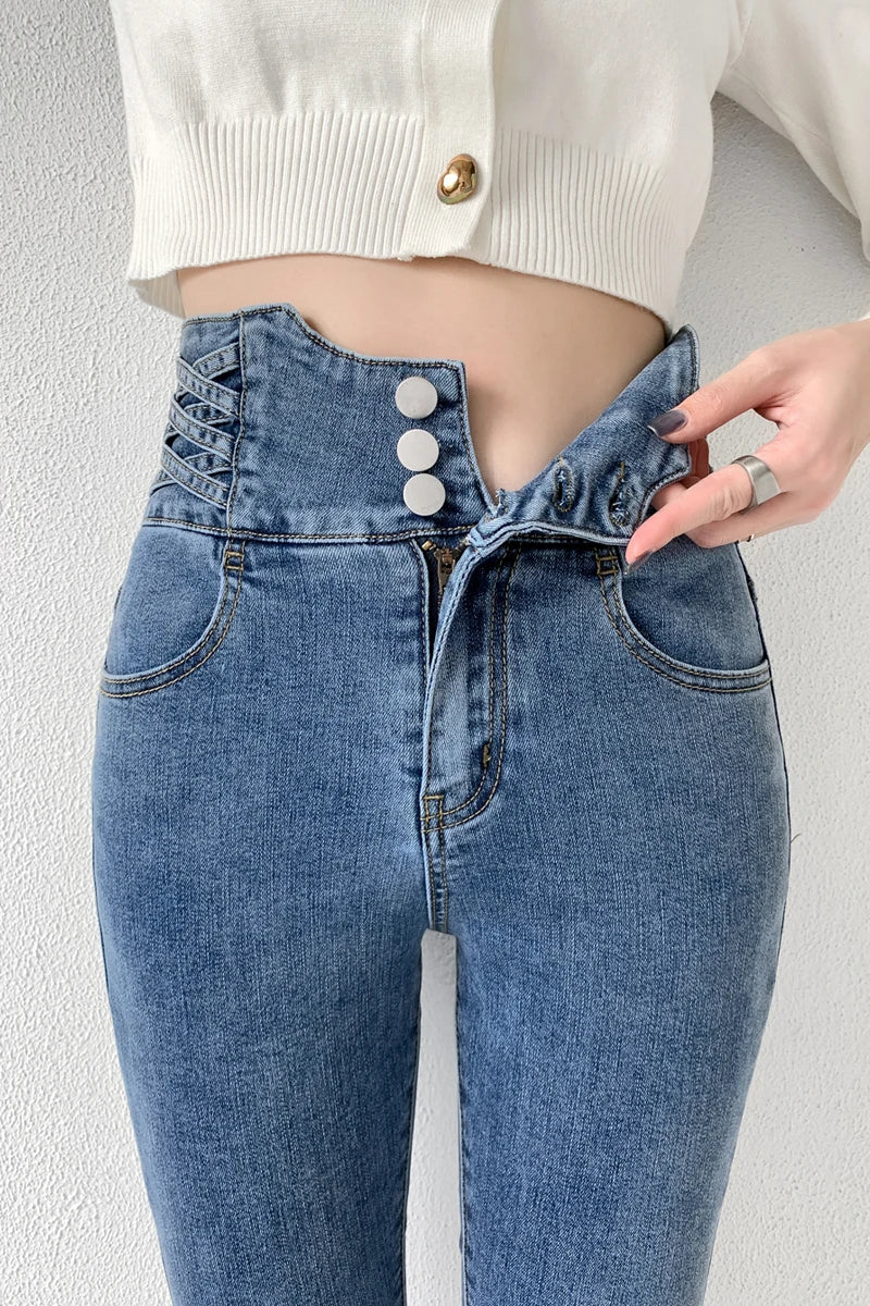 Jeans Four Buttons Vintage