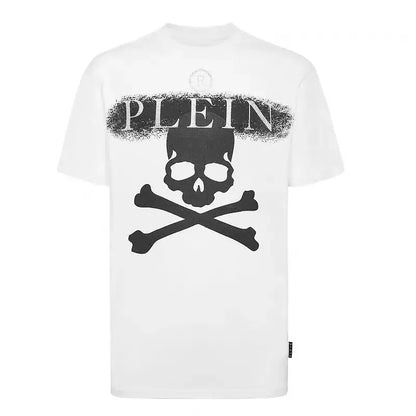 Men's Retro High Street T-shirt Skull