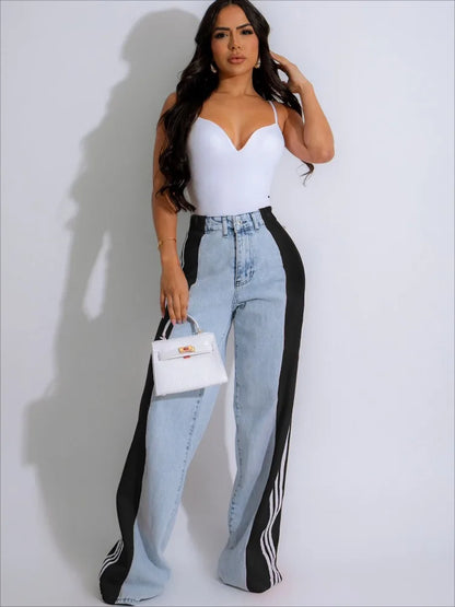 High Waist Wide Leg Pants