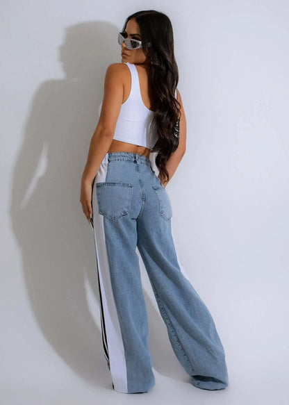 High Waist Wide Leg Pants