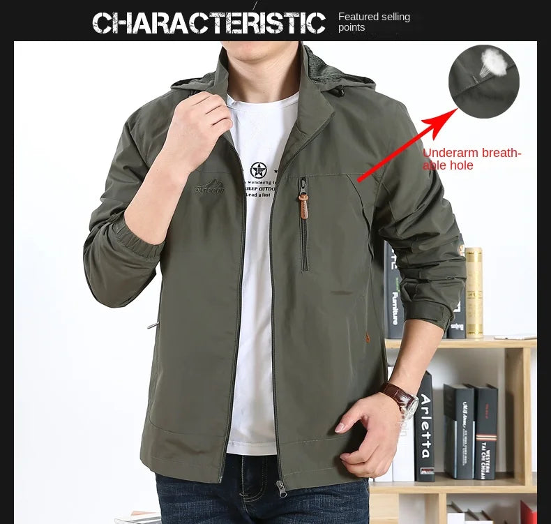 Tactics Military Casual Jacket Men