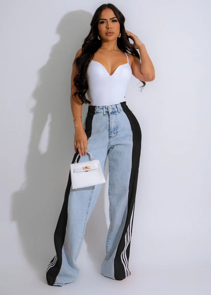 High Waist Wide Leg Pants