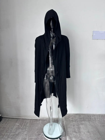 Large Size Windbreaker Gothic Style