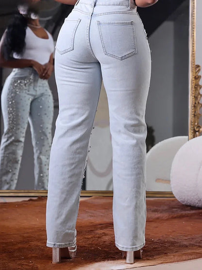 Beading Jeans