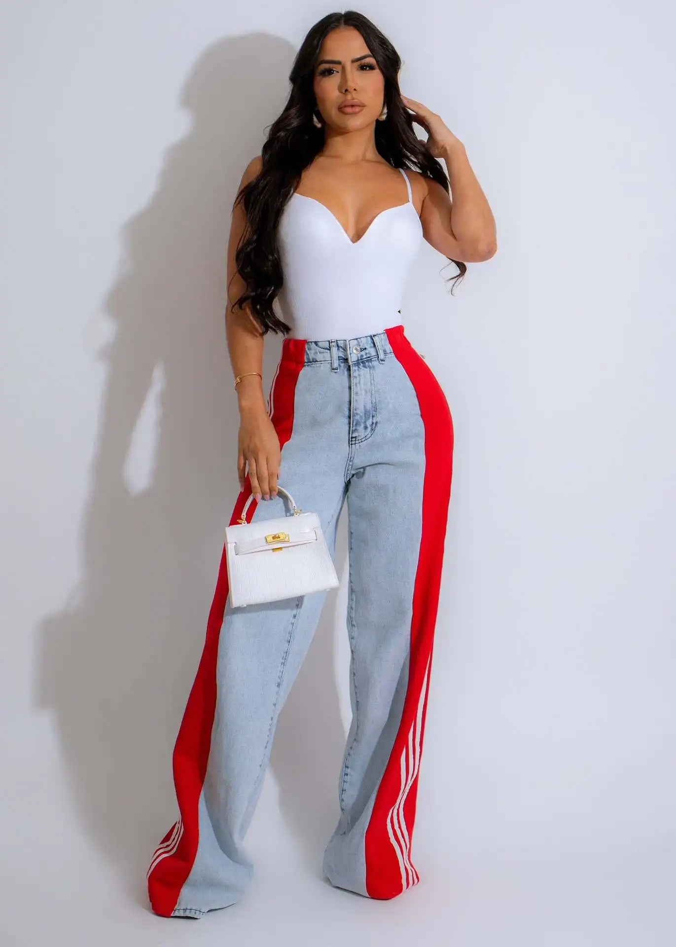 High Waist Wide Leg Pants