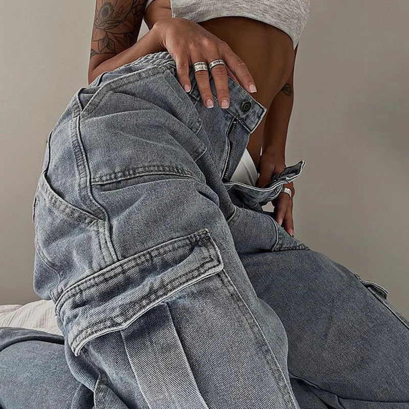 low waisted jeans