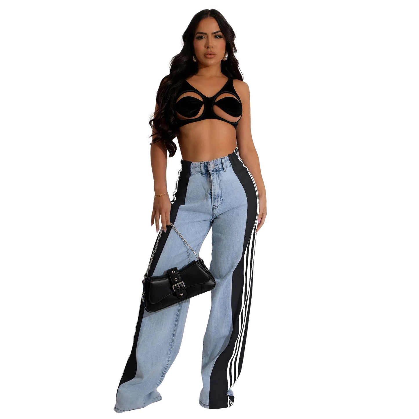 High Waist Wide Leg Pants